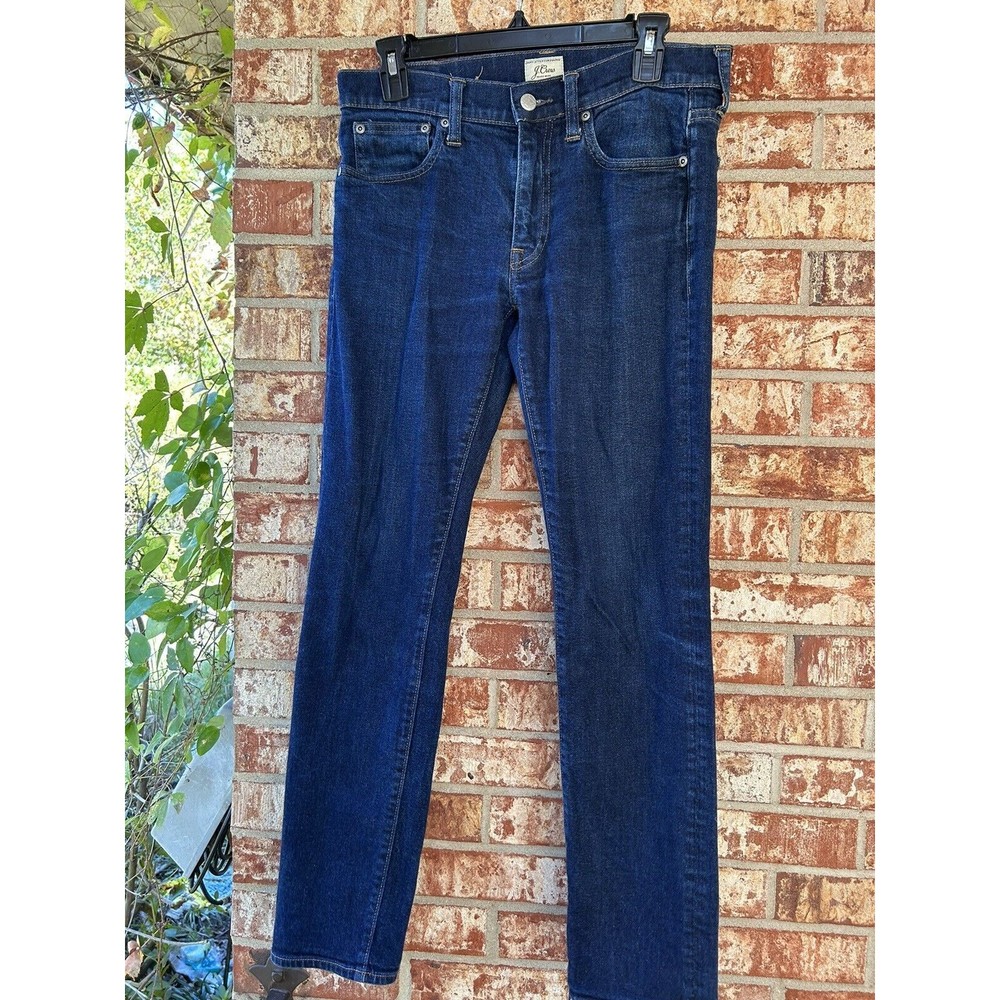 J Crew 484 Slim Fit Kurabo Denim Stretch 5-Pocket Jeans. Men's 30” X 32”